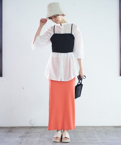 LEPSIM(レプシィム)の「デニムアソートビスチェ 182646(その他トップス・レディース・ブルー/ブラック・FREE)」の3枚目の写真