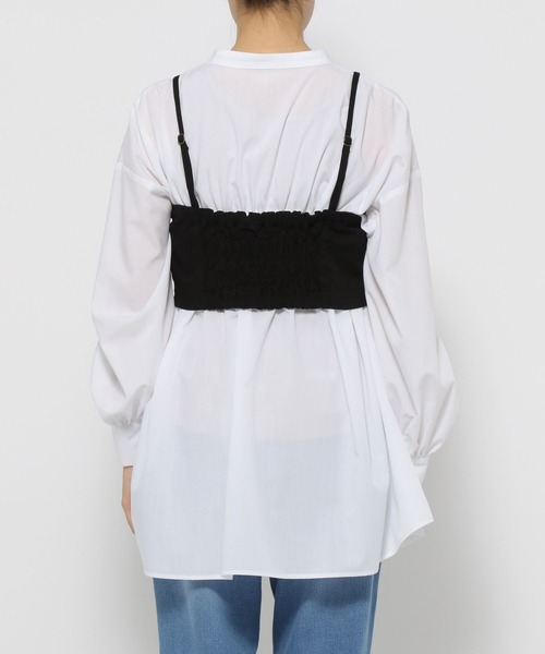 LEPSIM(レプシィム)の「デニムアソートビスチェ 182646(その他トップス・レディース・ブルー/ブラック・FREE)」の12枚目の写真