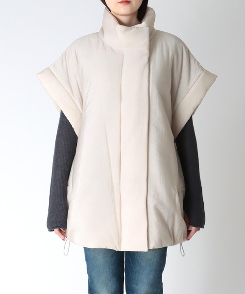 TITE IN THE STORE（ティテ　インザ　ストア）の「【VERSEAU/ヴェルソー】エアーパックボリュームジレ（ダウンベスト・レディース・ライトグレー・38）」の5枚目の写真