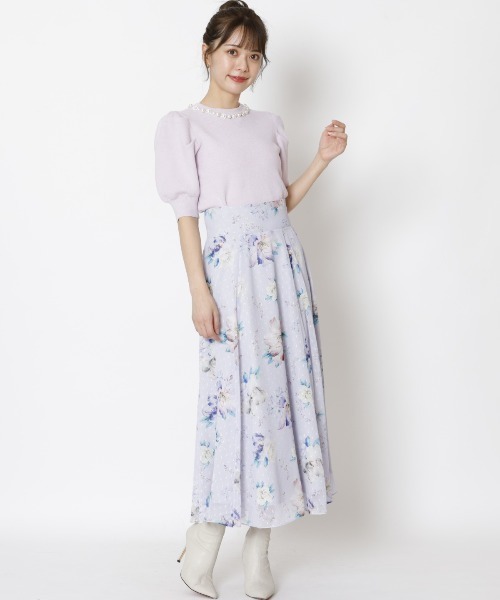 シャイニーフラワースカート