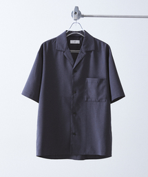 417 EDIFICE | "吸水速乾＆イージーケア"【Reflax / リフラクス】オープンカラーシャツ(シャツ/ブラウス)