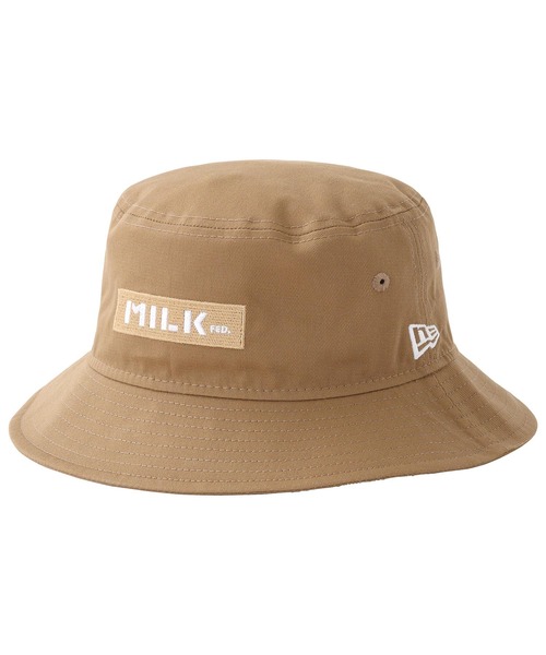 MILKFED.(ミルクフェド)の「MILKFED.xNEW ERA BAR HAT(ハット・レディース・ブラック/ベージュ/オフホワイト/ライトグリーン・ONE SIZE)」の1枚目の写真