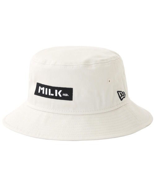 MILKFED.(ミルクフェド)の「MILKFED.xNEW ERA BAR HAT(ハット・レディース・ブラック/ベージュ/オフホワイト/ライトグリーン・ONE SIZE)」の2枚目の写真