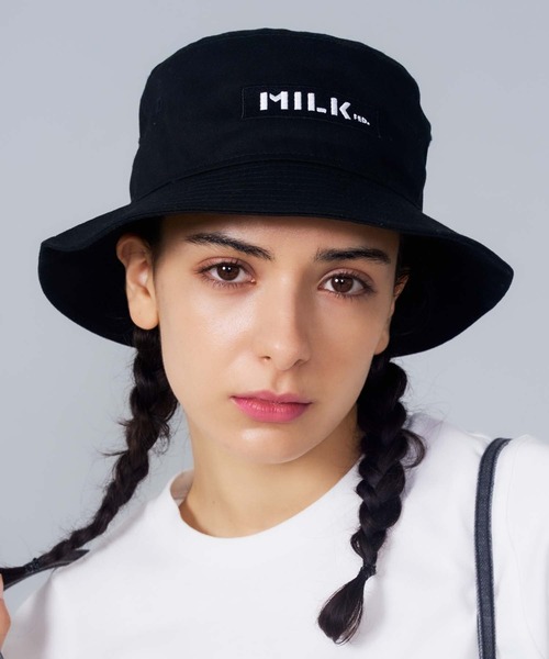 MILKFED.(ミルクフェド)の「MILKFED.xNEW ERA BAR HAT(ハット・レディース・ブラック/ベージュ/オフホワイト/ライトグリーン・ONE SIZE)」の15枚目の写真