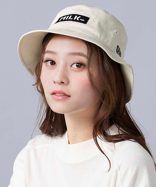MILKFED.(ミルクフェド)の「MILKFED.xNEW ERA BAR HAT(ハット・レディース・ブラック/ベージュ/オフホワイト/ライトグリーン・ONE SIZE)」の19枚目の写真