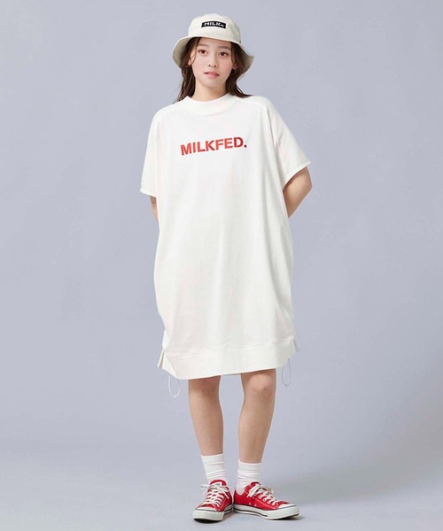 MILKFED.(ミルクフェド)の「MILKFED.xNEW ERA BAR HAT(ハット・レディース・ブラック/ベージュ/オフホワイト/ライトグリーン・ONE SIZE)」の20枚目の写真