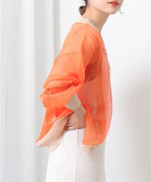 frames RAY CASSIN | 配色シアーVネックカーディガン(カーディガン/ボレロ)