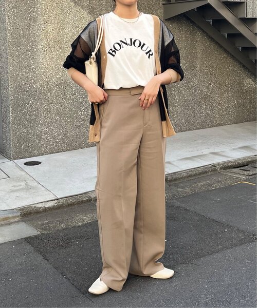 frames RAY CASSIN(フレームスレイカズン)の「配色シアーVネックカーディガン(カーディガン/ボレロ・レディース・オレンジ/ブルー/キナリ/ブラック・FREE)」の15枚目の写真