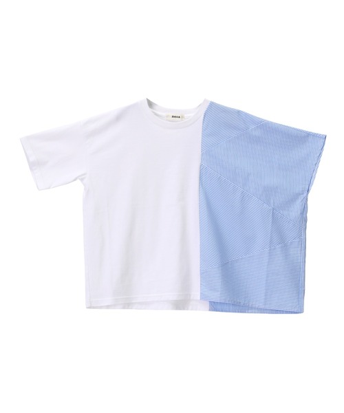 ZUCCa（ズッカ）の「(S)ストライプシャツジャージィー（Tシャツ