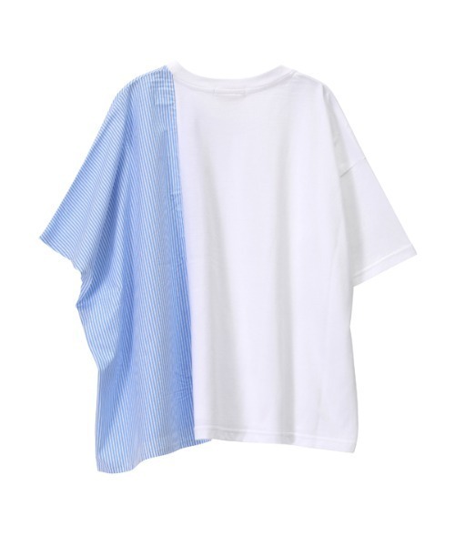 ZUCCa（ズッカ）の「(S)ストライプシャツジャージィー（Tシャツ