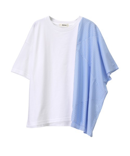 ZUCCa（ズッカ）の「(S)ストライプシャツジャージィー（Tシャツ