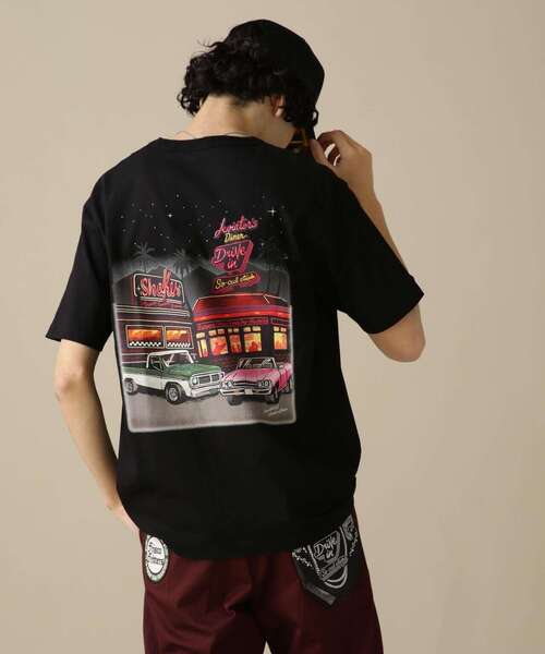 AVIREX（アヴィレックス）の「WEST COAST SHORT SLEEVE T-SHIRT DINER / ウェストコースト 半袖 Tシャツ ダイナー / AVIREX / アヴィレックス（Tシャツ/カットソー・メンズ・ブラック/ホワイト/その他18/その他10・2XL/M/L/XL）」の5枚目の写真
