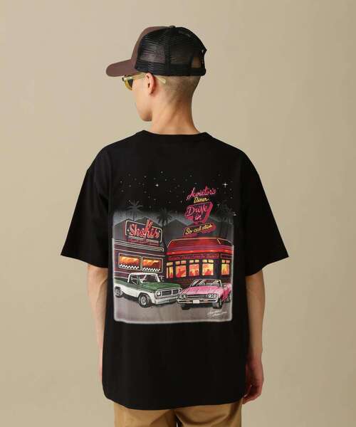 AVIREX（アヴィレックス）の「WEST COAST SHORT SLEEVE T-SHIRT DINER / ウェストコースト 半袖 Tシャツ ダイナー / AVIREX / アヴィレックス（Tシャツ/カットソー・メンズ・ブラック/ホワイト/その他18/その他10・2XL/M/L/XL）」の8枚目の写真