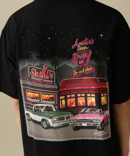 AVIREX（アヴィレックス）の「WEST COAST SHORT SLEEVE T-SHIRT DINER / ウェストコースト 半袖 Tシャツ ダイナー / AVIREX / アヴィレックス（Tシャツ/カットソー・メンズ・ブラック/ホワイト/その他18/その他10・2XL/M/L/XL）」の17枚目の写真