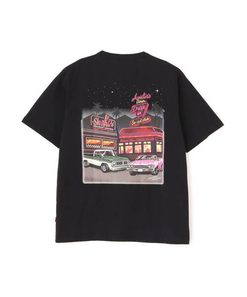 AVIREX（アヴィレックス）の「WEST COAST SHORT SLEEVE T-SHIRT DINER / ウェストコースト 半袖 Tシャツ ダイナー / AVIREX / アヴィレックス（Tシャツ/カットソー・メンズ・ブラック/ホワイト/その他18/その他10・2XL/M/L/XL）」の19枚目の写真