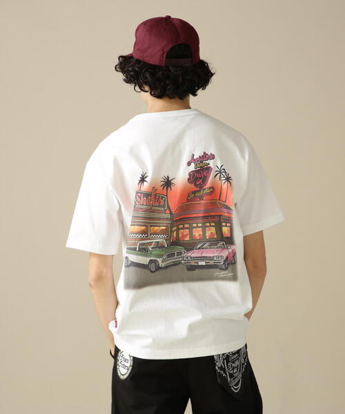 AVIREX（アヴィレックス）の「WEST COAST SHORT SLEEVE T-SHIRT DINER / ウェストコースト 半袖 Tシャツ ダイナー / AVIREX / アヴィレックス（Tシャツ/カットソー・メンズ・ブラック/ホワイト/その他18/その他10・2XL/M/L/XL）」の21枚目の写真