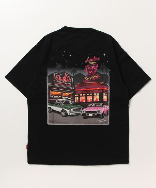 AVIREX（アヴィレックス）の「WEST COAST SHORT SLEEVE T-SHIRT DINER / ウェストコースト 半袖 Tシャツ ダイナー / AVIREX / アヴィレックス（Tシャツ/カットソー・メンズ・ブラック/ホワイト/その他18/その他10・2XL/M/L/XL）」の3枚目の写真