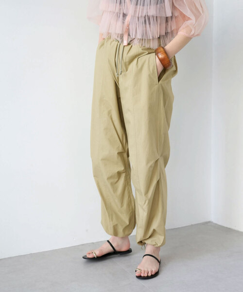 SLOBE citron.（スローブシトロン）の「SLOBE citron. スノーパンツ（その他パンツ・レディース・ホワイト/ベージュ・FREE）」の2枚目の写真