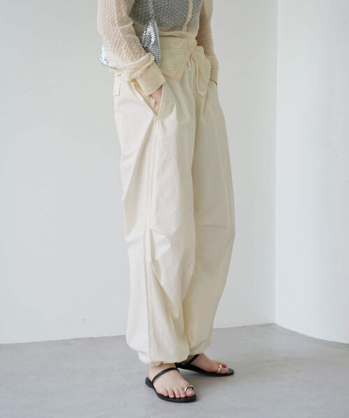 SLOBE citron.（スローブシトロン）の「SLOBE citron. スノーパンツ（その他パンツ・レディース・ホワイト/ベージュ・FREE）」の9枚目の写真