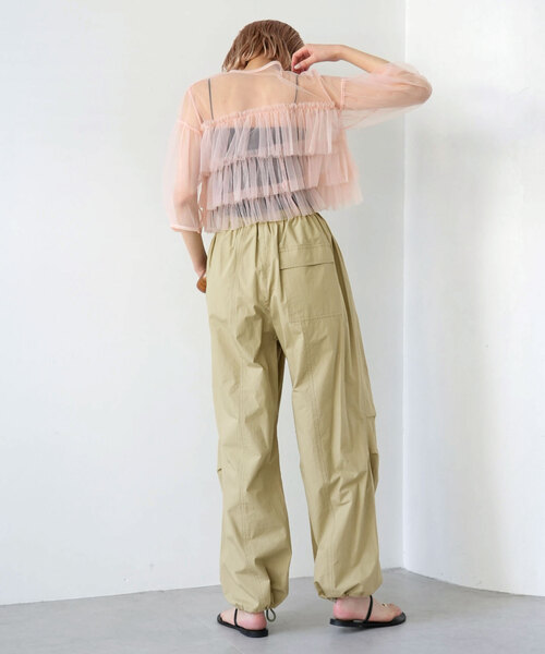 SLOBE citron.（スローブシトロン）の「SLOBE citron. スノーパンツ（その他パンツ・レディース・ホワイト/ベージュ・FREE）」の15枚目の写真