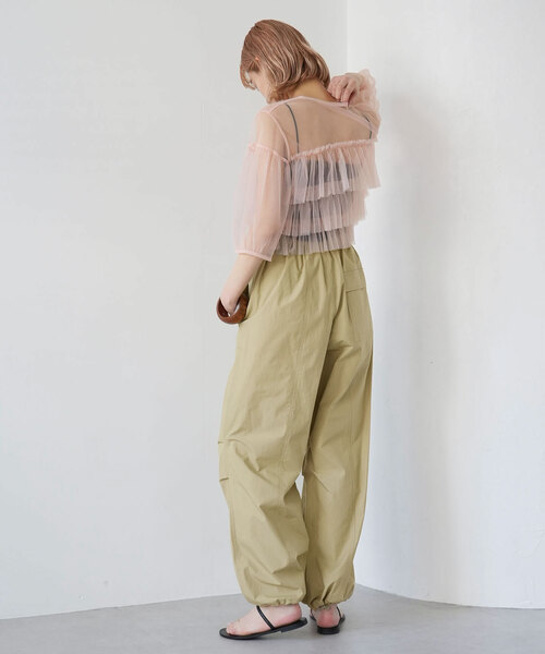 SLOBE citron.（スローブシトロン）の「SLOBE citron. スノーパンツ（その他パンツ・レディース・ホワイト/ベージュ・FREE）」の16枚目の写真