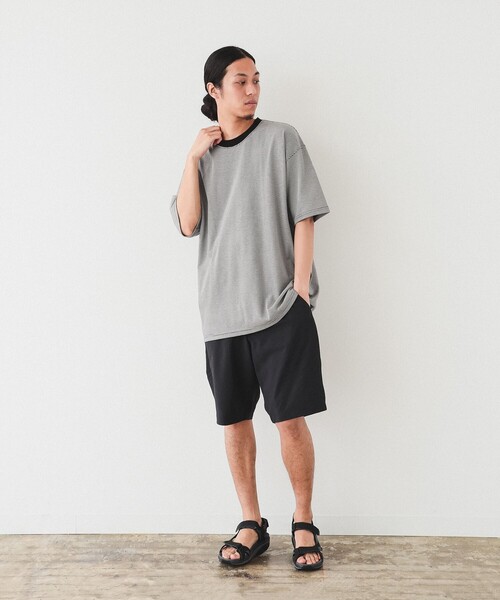 BEAMS(ビームス)の「BEAMS / SOLOTEX(R)シアサッカー ショーツ(その他パンツ・メンズ・ブラック/オリーブ/ネイビー・S/M/L/XL)」の4枚目の写真