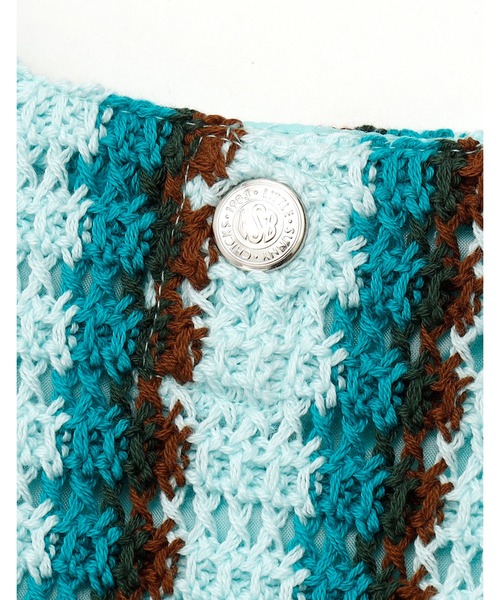 Little sunny bite(リトルサニーバイト)の「Knitting bag(ハンドバッグ・レディース・ベージュ/ブルー/ピンク・FREE)」の11枚目の写真