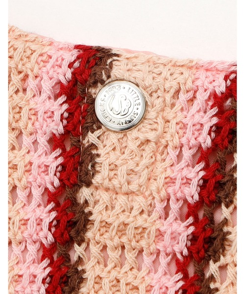 Little sunny bite(リトルサニーバイト)の「Knitting bag(ハンドバッグ・レディース・ベージュ/ブルー/ピンク・FREE)」の15枚目の写真