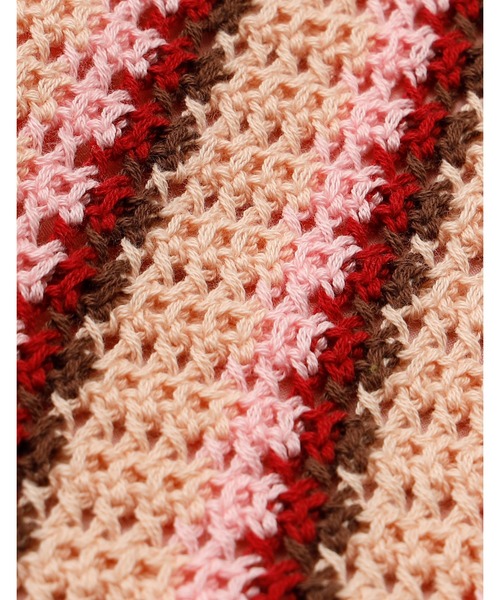 Little sunny bite(リトルサニーバイト)の「Knitting bag(ハンドバッグ・レディース・ベージュ/ブルー/ピンク・FREE)」の16枚目の写真