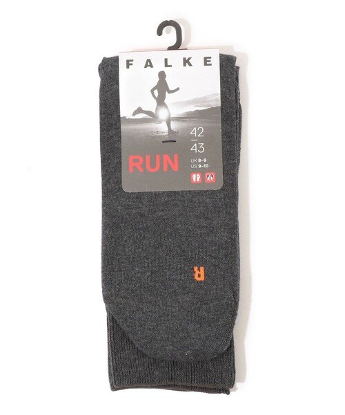 FALKE（ファルケ）の「FALKE RUN Socks コットンナイロン ソックス（ソックス/靴下・メンズ・ホワイト/チャコールグレー/ブラック/イエロー/オレンジ・FREE）」の3枚目の写真