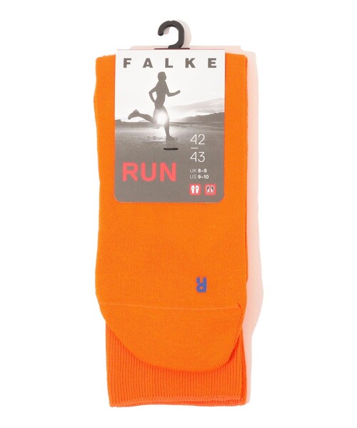 FALKE（ファルケ）の「FALKE RUN Socks コットンナイロン ソックス（ソックス/靴下・メンズ・ホワイト/チャコールグレー/ブラック/イエロー/オレンジ・FREE）」の5枚目の写真