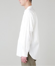 エムエイチエル 美品 cotton poplin stripe シャツ 2 MARGARET HOWELL（マーガレットハウエル）の「COTTON POPLIN
