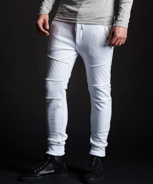 wjk（ダヴルジェイケイ）の「mp11097-super urake biker rib pants