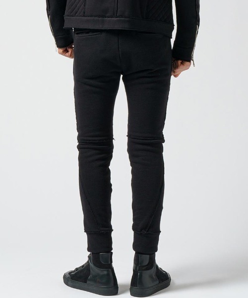 wjk（ダヴルジェイケイ）の「mp11097-super urake biker rib pants
