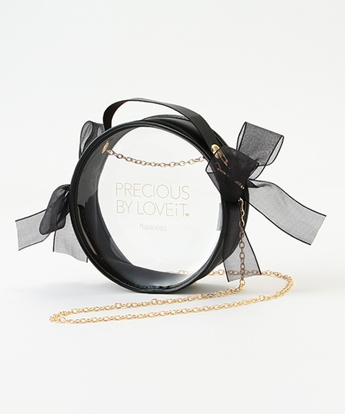 by LOVEiT(バイラビット)の「サークルクリアショルダーバッグ(バックパック/リュック・キッズ・ピンク/ブラック/ホワイト・FREE)」の3枚目の写真
