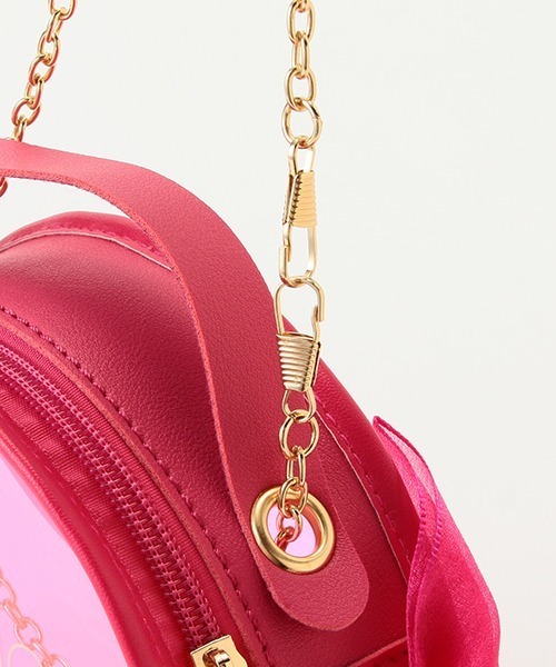 by LOVEiT(バイラビット)の「サークルクリアショルダーバッグ(バックパック/リュック・キッズ・ピンク/ブラック/ホワイト・FREE)」の5枚目の写真