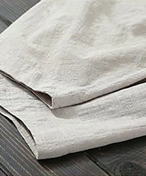 aimoha（アイモハ）の「9分丈　コットンリネン風スラックス（スラックス・レディース・イエロー/ブラック/グレー/ベージュ・X-LARGE/SMALL/LARGE/MEDIUM）」の13枚目の写真