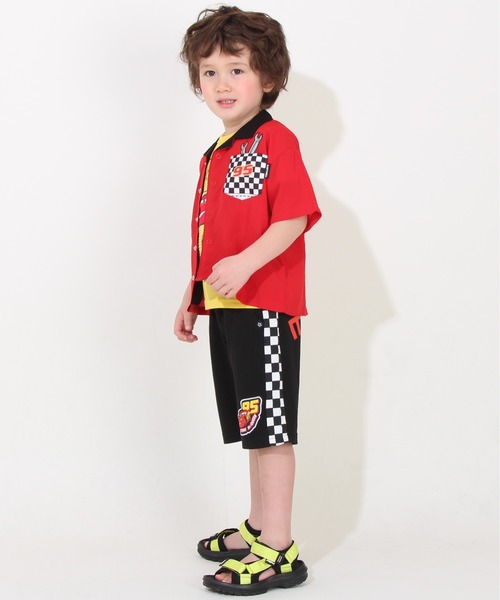 Disney(ディズニー)の「ディズニー バックロゴハーフパンツ 8238K(その他パンツ・キッズ・ブラック・100cm/110cm/130cm/120cm/90cm)」の4枚目の写真