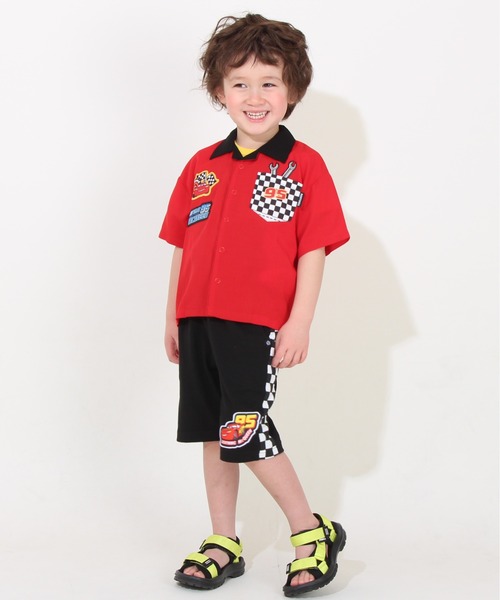 Disney(ディズニー)の「ディズニー バックロゴハーフパンツ 8238K(その他パンツ・キッズ・ブラック・100cm/110cm/130cm/120cm/90cm)」の5枚目の写真