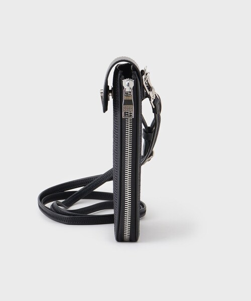 TAKEO KIKUCHI（タケオキクチ）の「◆ラッセル スマホショルダー（ショルダーバッグ・メンズ・ブラック/ホワイト系7・00）」の10枚目の写真