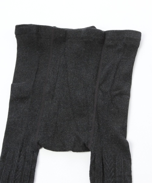 studio CLIP（スタディオクリップ）の「アランリラックスタイツ（タイツ/ストッキング・レディース・グレー/チャコール・FREE）」の6枚目の写真