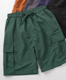 make a ray! | ワイドシルエット ナイロン無地カーゴショーツ /8色展開/ショートパンツ/バギーショーツ/水陸両用(その他パンツ)