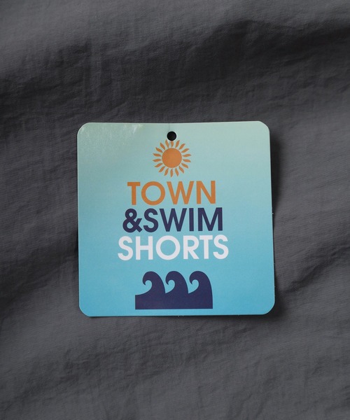 make a ray!(メイク ア レイ!)の「ワイドシルエット ナイロン無地カーゴショーツ /8色展開/ショートパンツ/バギーショーツ/水陸両用(その他パンツ・メンズ・ブラック/パープル/ベージュ/マスタード/グリーン/オリーブ/オレンジ/チャコールグレー・M/L/XL)」の12枚目の写真