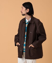 BEAMS LIGHTS オリジナル モールスキン カバーオール ジャケット M BEAMS LIGHTS オリジナル モールスキン カバーオール ジャケット M