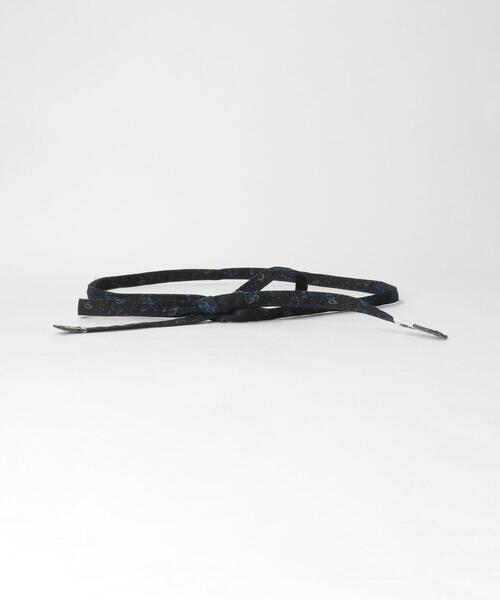 Hombre Nino(オンブレニーニョ)の「<Hombre Nino> BELT/ベルト(ベルト・メンズ・ブラック/ベージュ・FREE)」の1枚目の写真