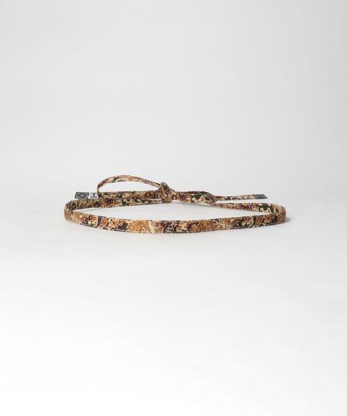 Hombre Nino(オンブレニーニョ)の「<Hombre Nino> BELT/ベルト(ベルト・メンズ・ブラック/ベージュ・FREE)」の3枚目の写真