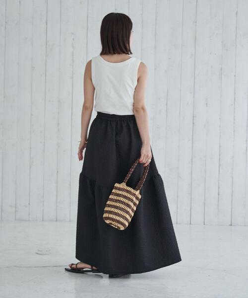 coen(コーエン)の「カップ付きリブタンクトップ(タンクトップ・レディース・ホワイト/ブラウン/ブラック・M/L)」の15枚目の写真