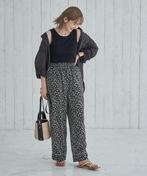 coen(コーエン)の「カップ付きリブタンクトップ(タンクトップ・レディース・ホワイト/ブラウン/ブラック・M/L)」の9枚目の写真