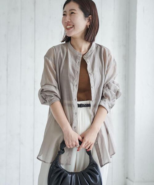 coen(コーエン)の「カップ付きリブタンクトップ(タンクトップ・レディース・ホワイト/ブラウン/ブラック・M/L)」の10枚目の写真