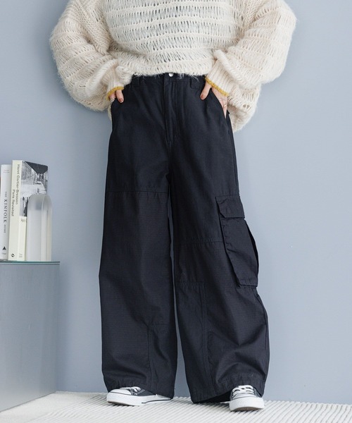 【断捨離】レイジブルー　ベロアトラックジャケット OSADAワイドカーゴパンツ SALE／30%OFFSIGNAL SPORTSサイドライン⁄ルーズ